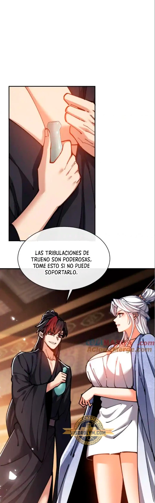 Maestra, este Discípulo Villano no puede ser el Hijo Sagrado > Capitulo 34 > Page 21