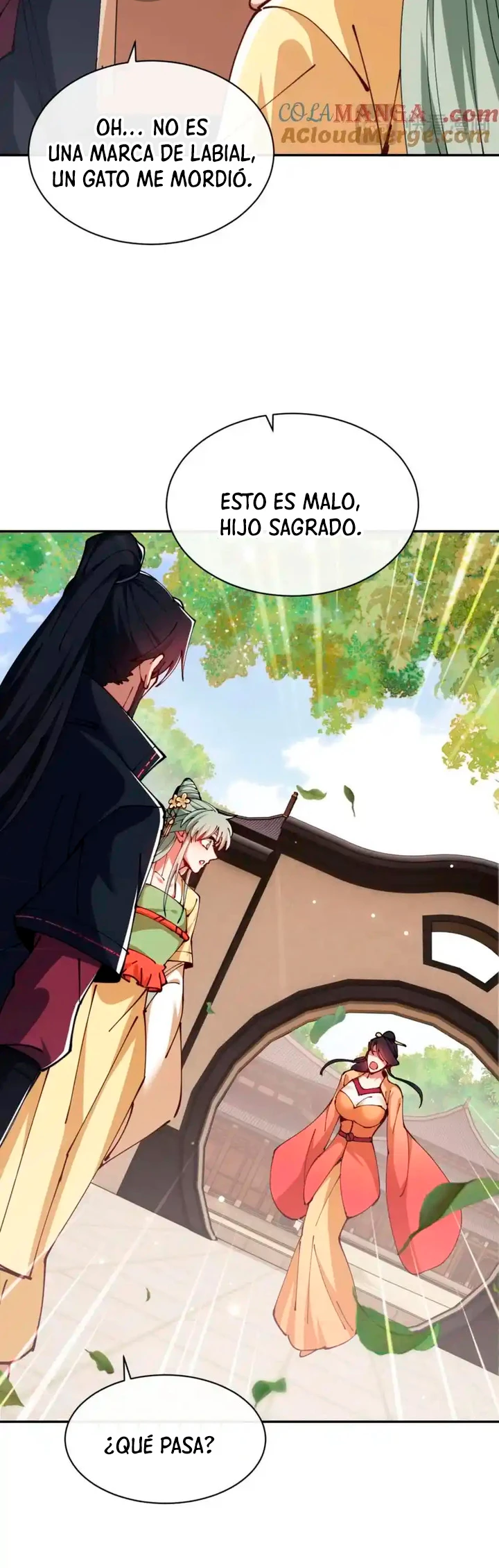 Maestra, este Discípulo Villano no puede ser el Hijo Sagrado > Capitulo 39 > Page 411
