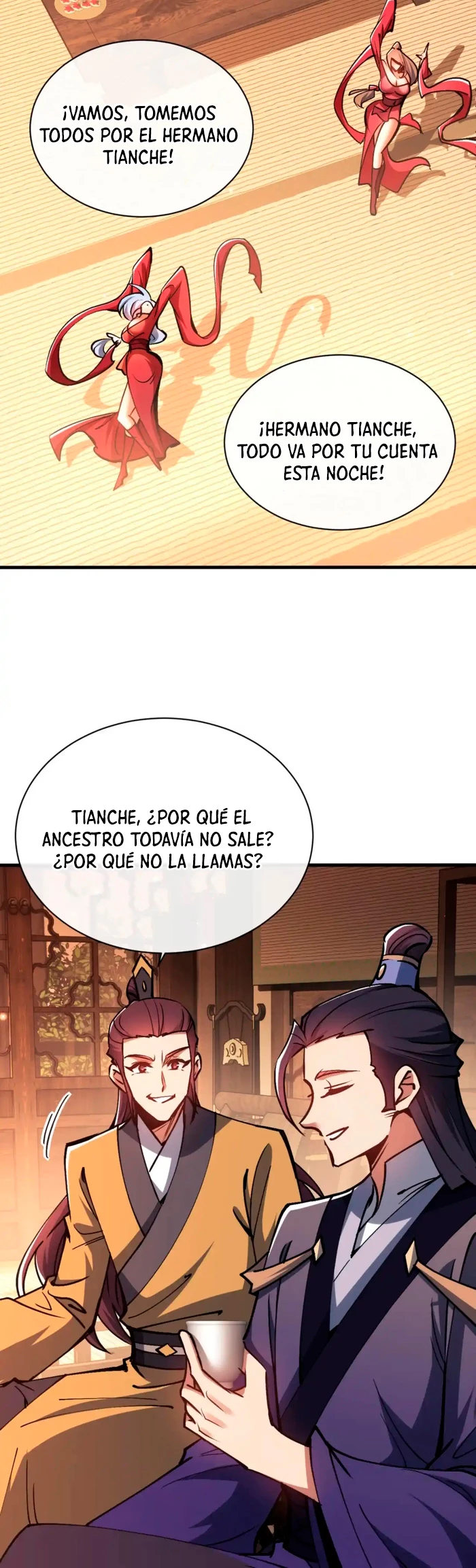 Maestra, este Discípulo Villano no puede ser el Hijo Sagrado > Capitulo 56 > Page 41