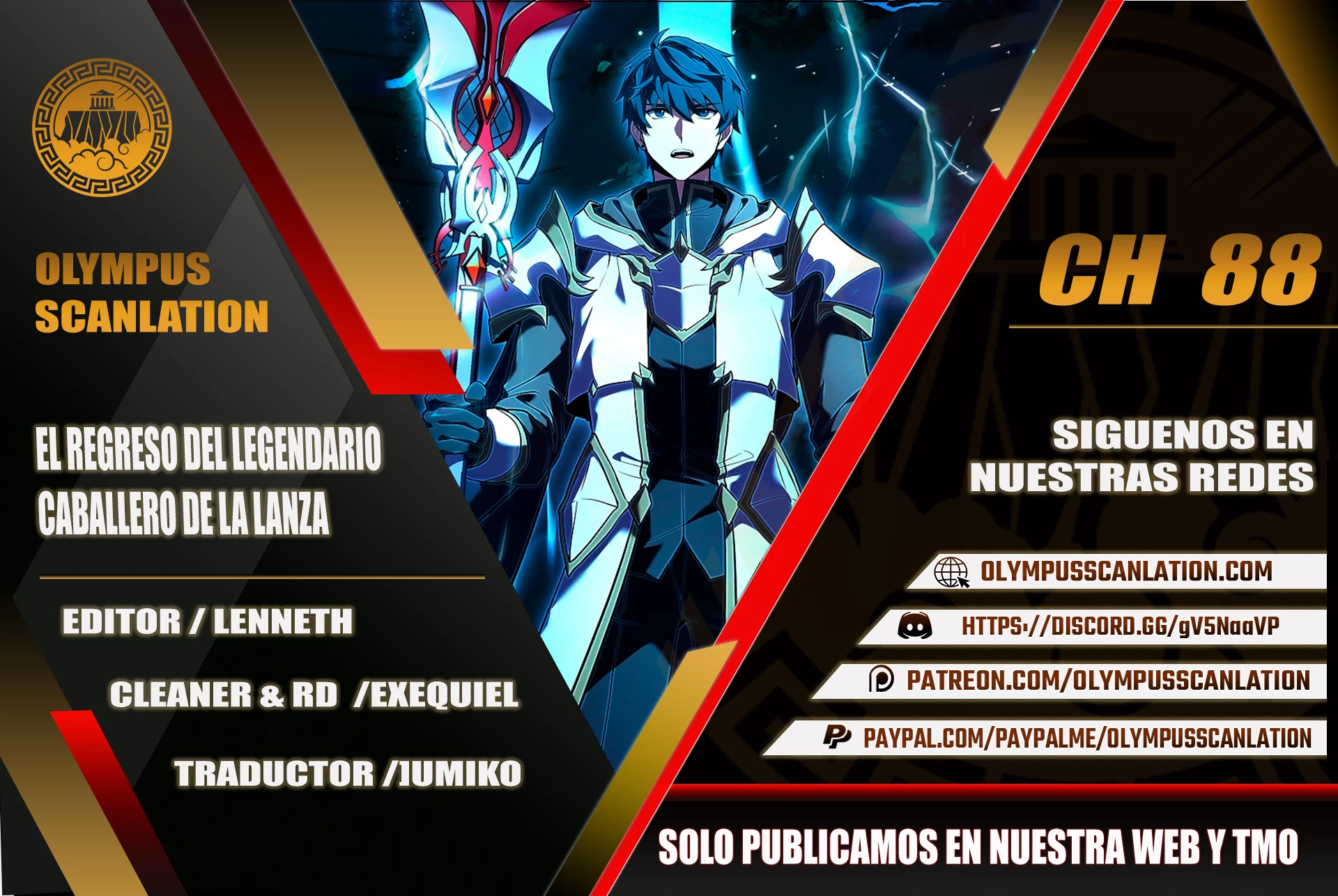  El Regreso del Legendario Caballero de la Lanza > Capitulo 88 > Page 01