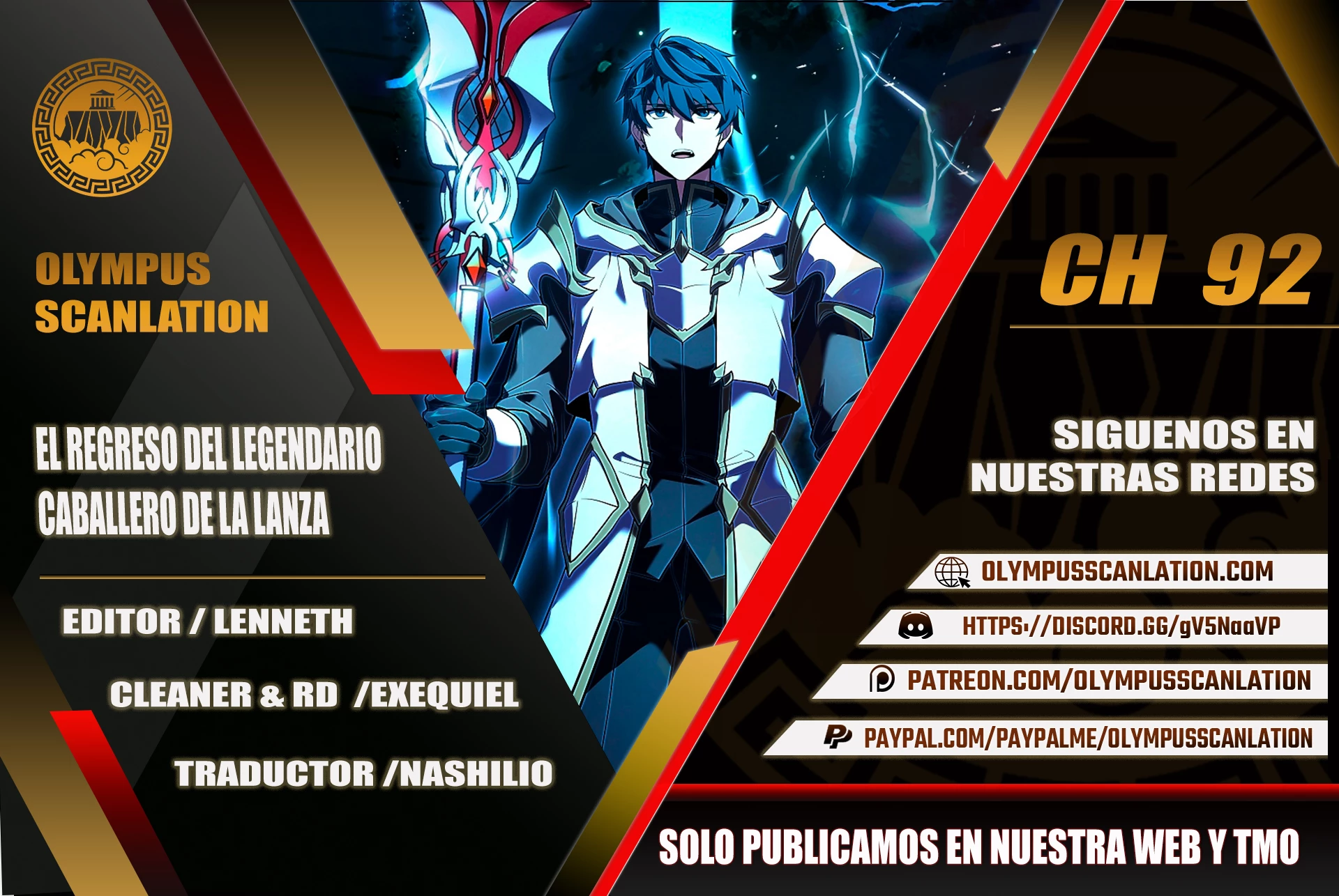  El Regreso del Legendario Caballero de la Lanza > Capitulo 92 > Page 01