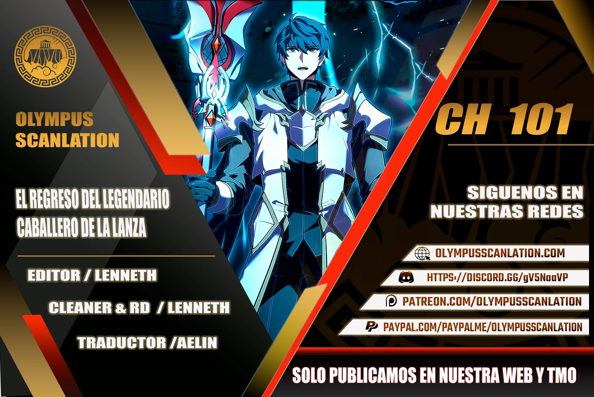  El Regreso del Legendario Caballero de la Lanza > Capitulo 101 > Page 01