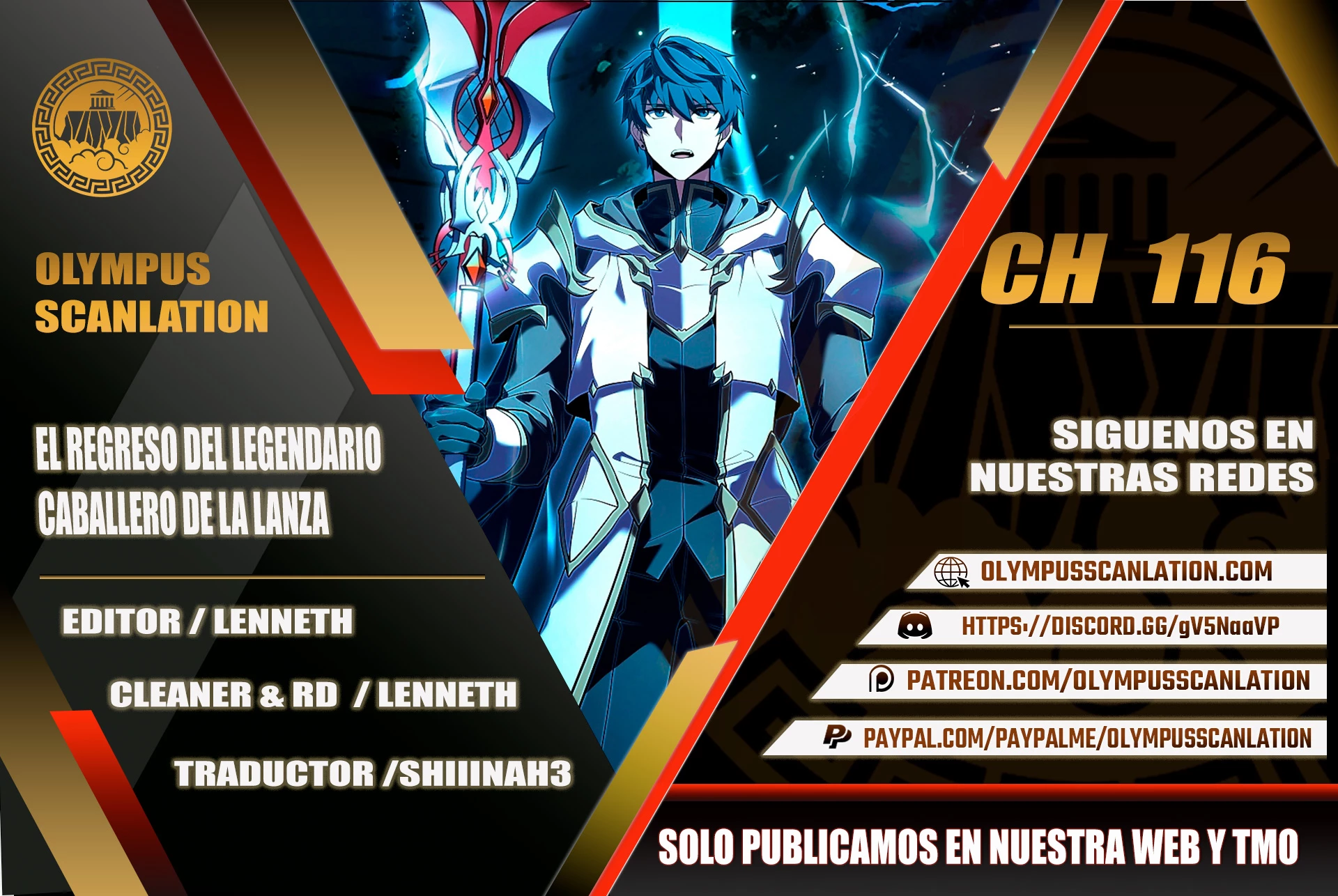  El Regreso del Legendario Caballero de la Lanza > Capitulo 116 > Page 01