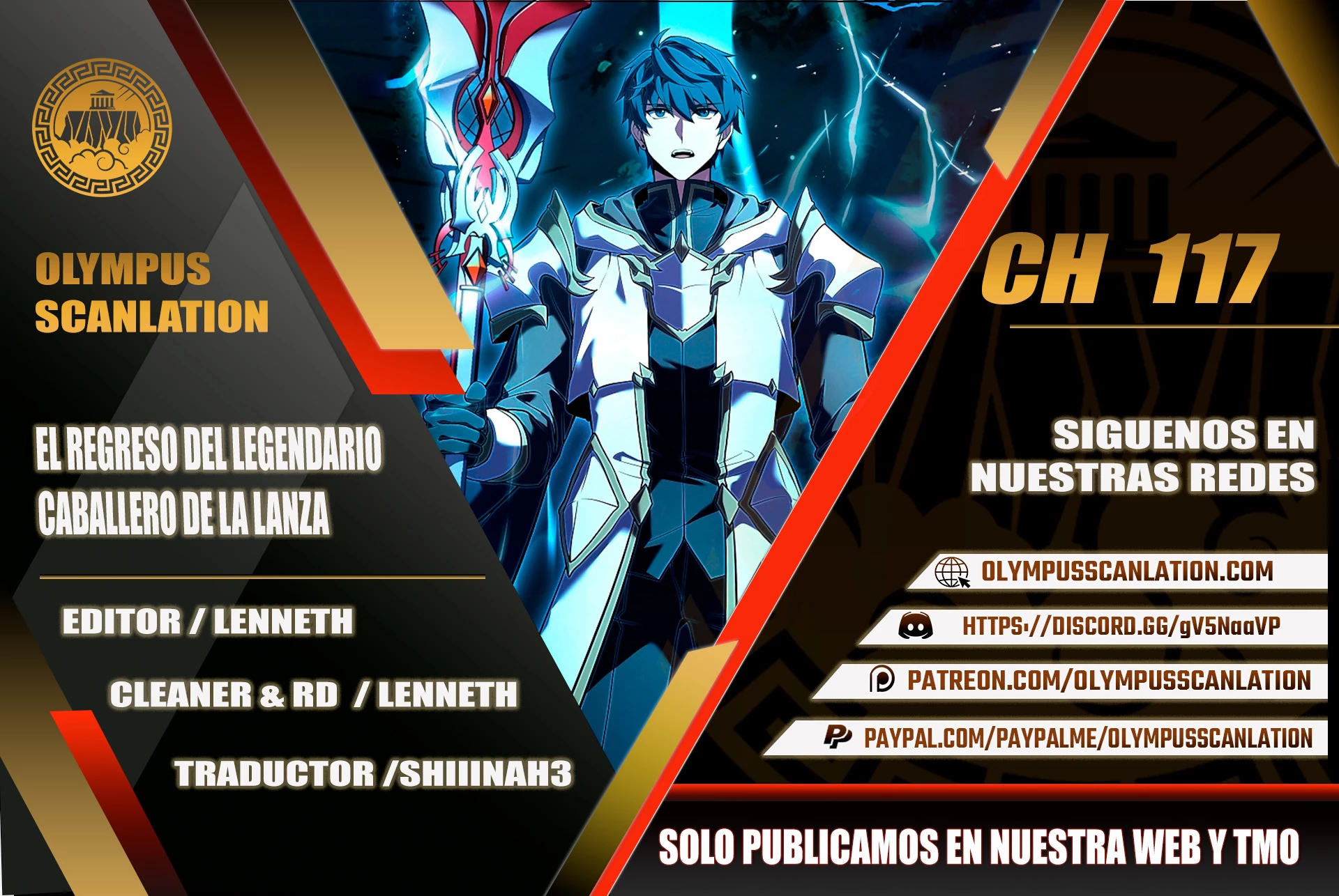  El Regreso del Legendario Caballero de la Lanza > Capitulo 117 > Page 01