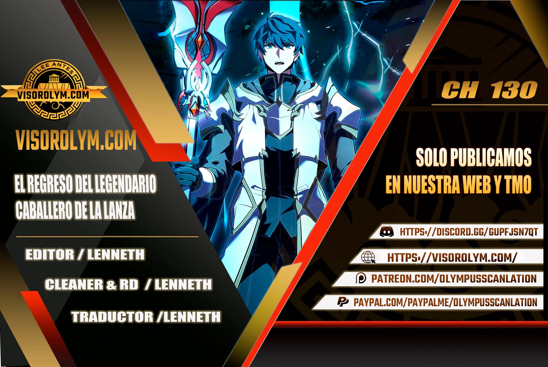  El Regreso del Legendario Caballero de la Lanza > Capitulo 130 > Page 01
