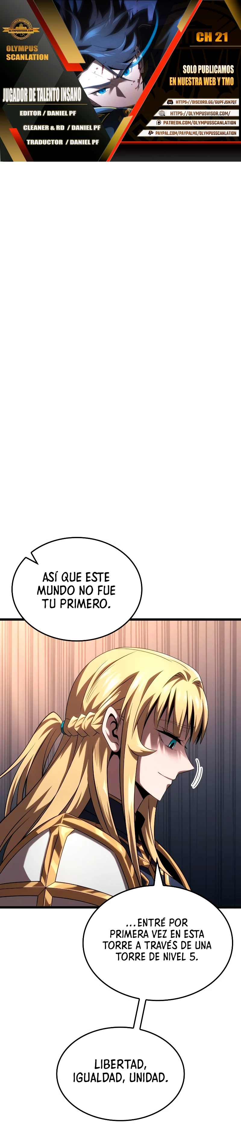 Jugador de talento insano > Capitulo 21 > Page 01