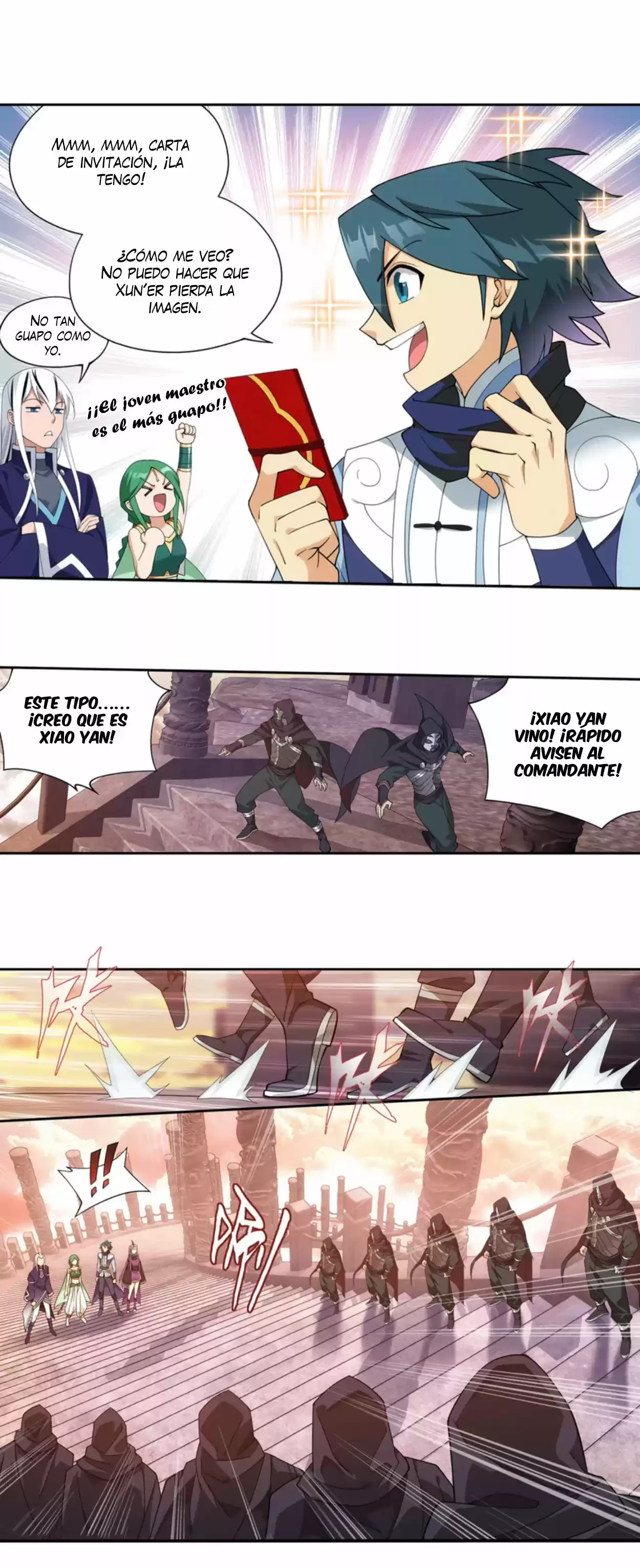 Batalla a través de los cielos > Capitulo 336 > Page 221