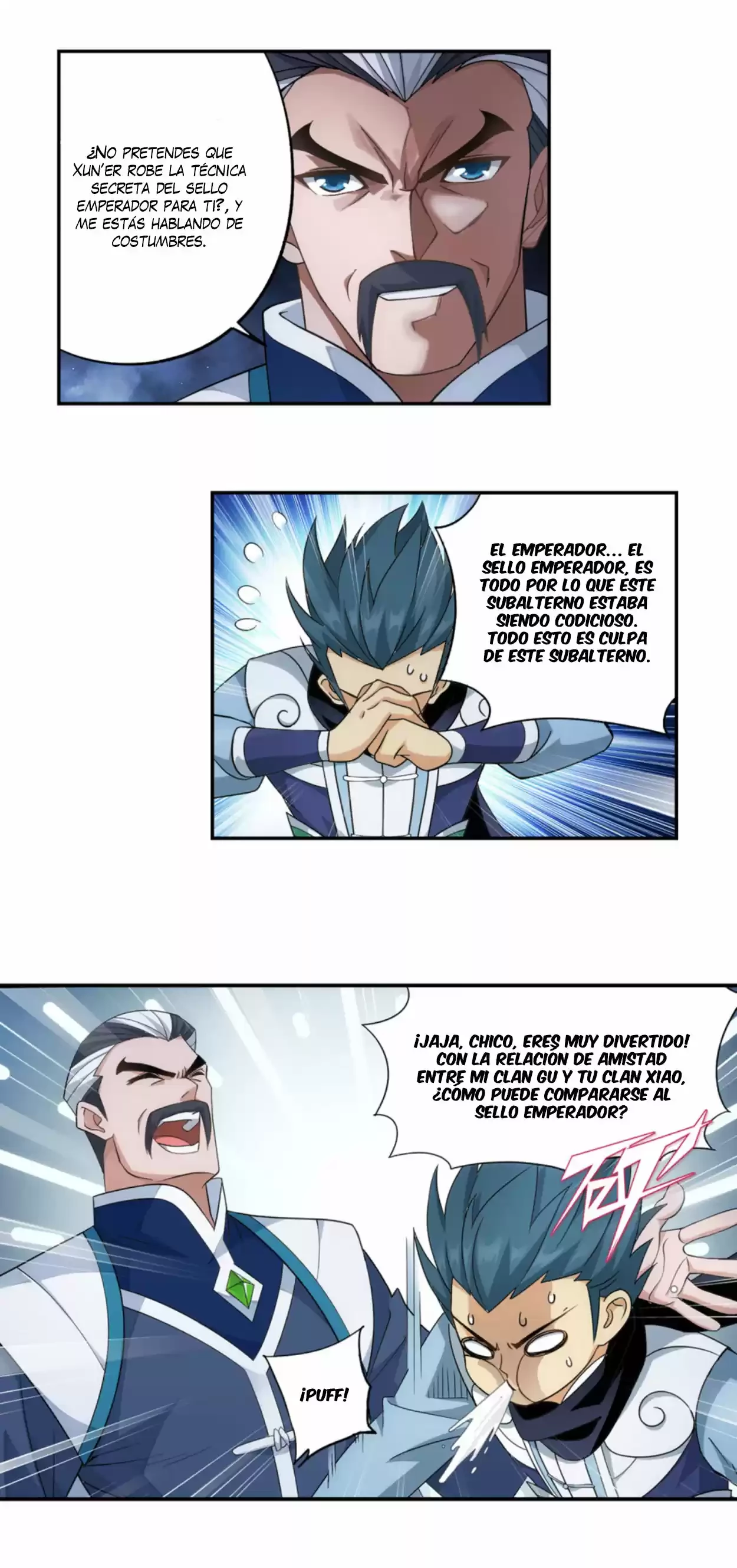 Batalla a través de los cielos > Capitulo 343 > Page 191
