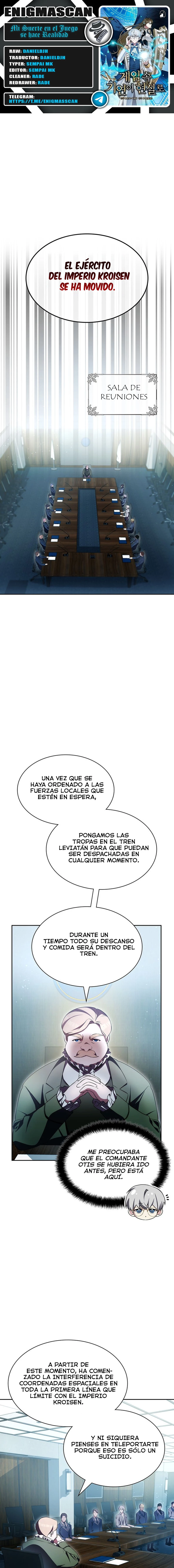 Mi Suerte En El Juego Se Hace Realidad > Capitulo 8 > Page 01