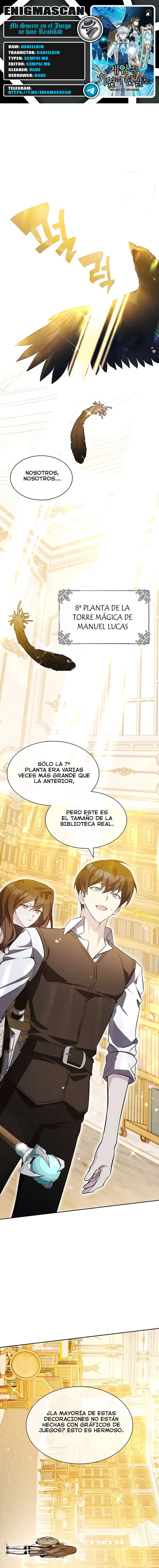 Mi Suerte En El Juego Se Hace Realidad > Capitulo 12 > Page 01