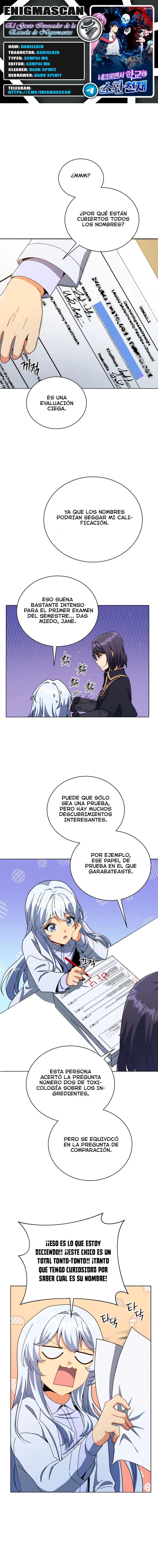 El Genio Invocador de la Escuela de Nigromantes > Capitulo 26 > Page 01