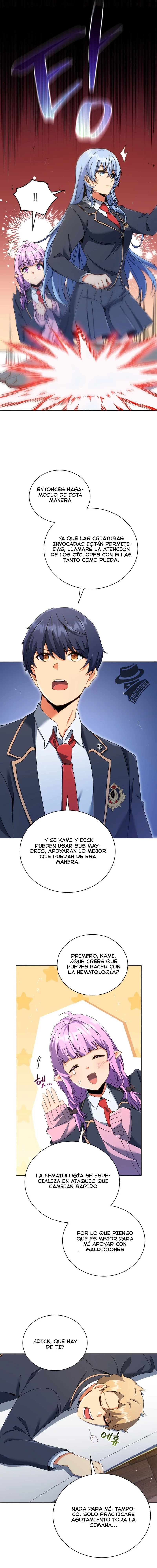 El Genio Invocador de la Escuela de Nigromantes > Capitulo 28 > Page 111