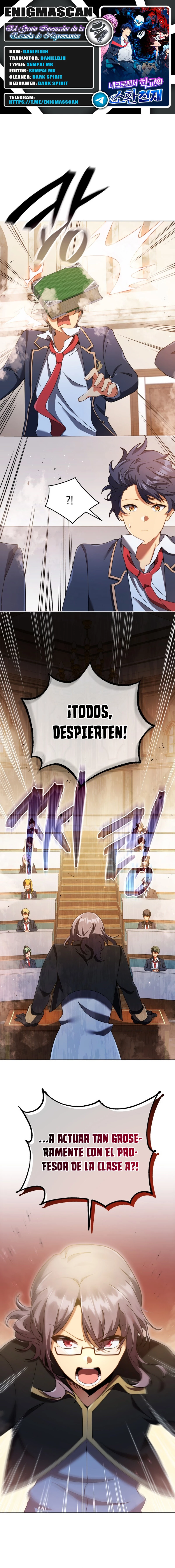 El Genio Invocador de la Escuela de Nigromantes > Capitulo 29 > Page 01