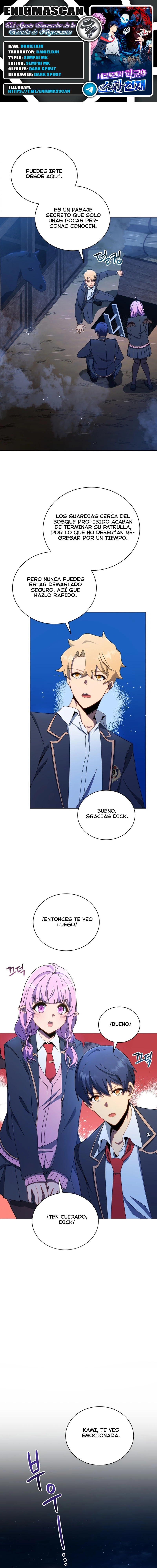 El Genio Invocador de la Escuela de Nigromantes > Capitulo 30 > Page 01
