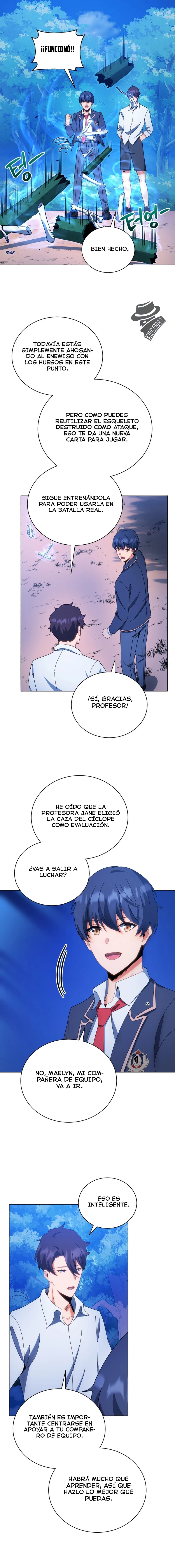 El Genio Invocador de la Escuela de Nigromantes > Capitulo 35 > Page 111