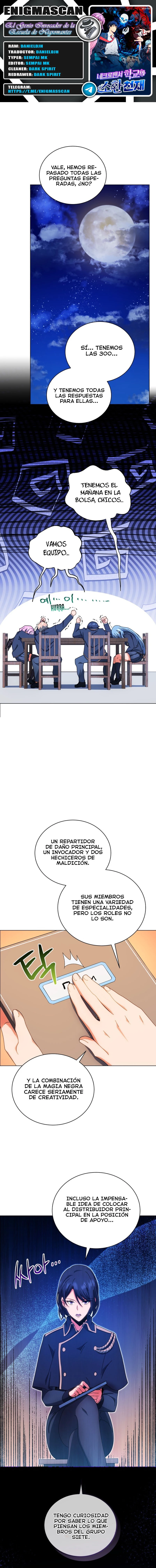 El Genio Invocador de la Escuela de Nigromantes > Capitulo 36 > Page 01