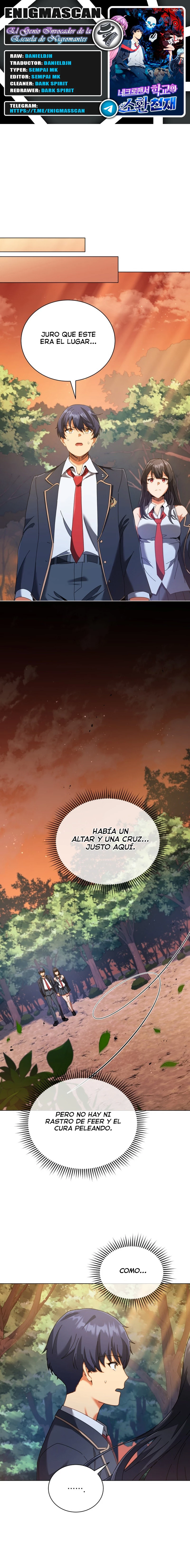 El Genio Invocador de la Escuela de Nigromantes > Capitulo 37 > Page 01