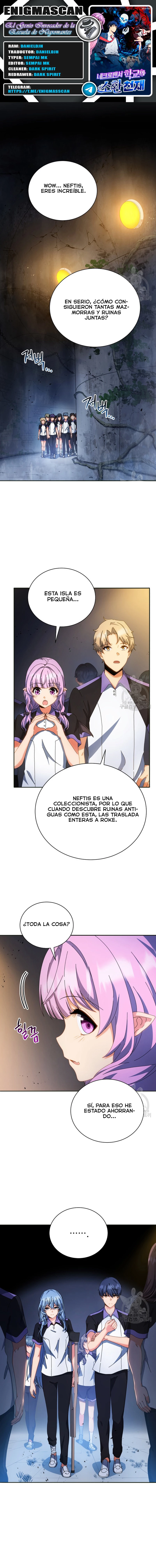 El Genio Invocador de la Escuela de Nigromantes > Capitulo 41 > Page 01