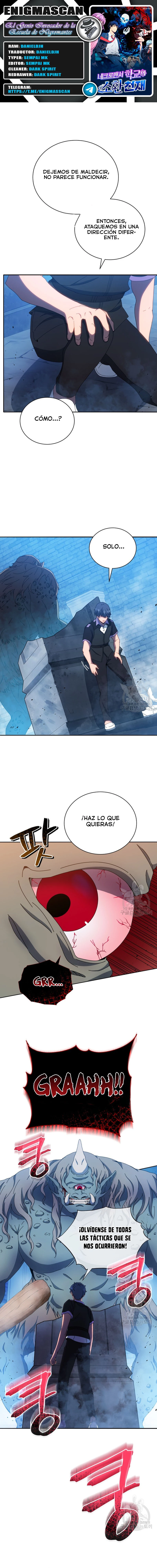 El Genio Invocador de la Escuela de Nigromantes > Capitulo 42 > Page 01
