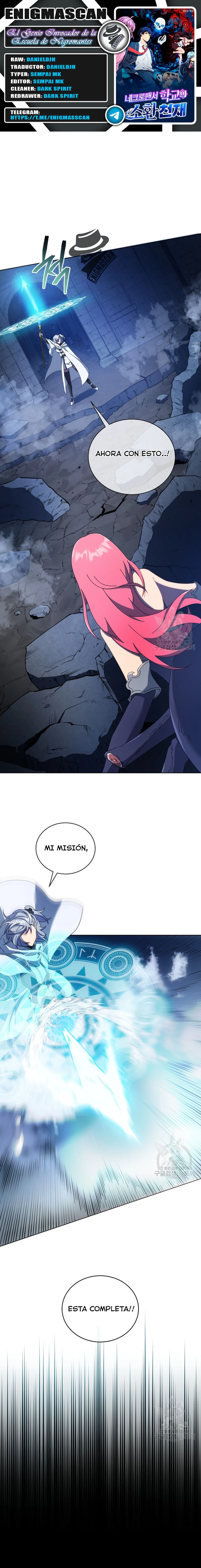 El Genio Invocador de la Escuela de Nigromantes > Capitulo 48 > Page 01