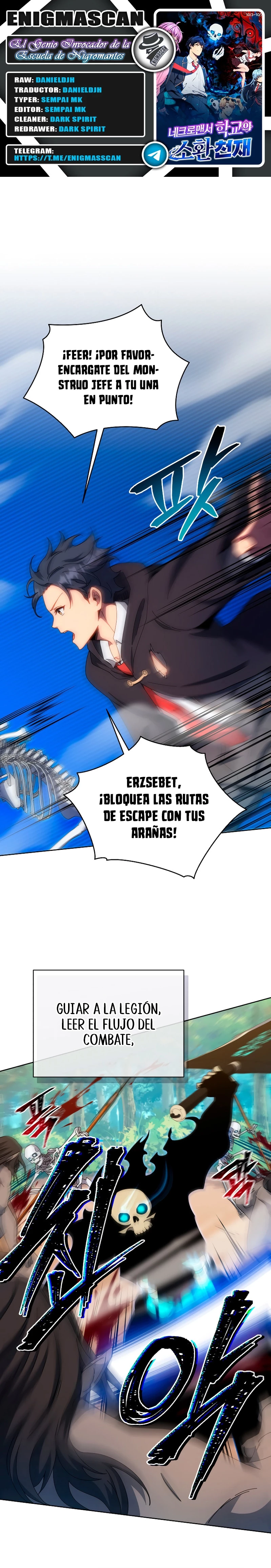 El Genio Invocador de la Escuela de Nigromantes > Capitulo 51 > Page 01