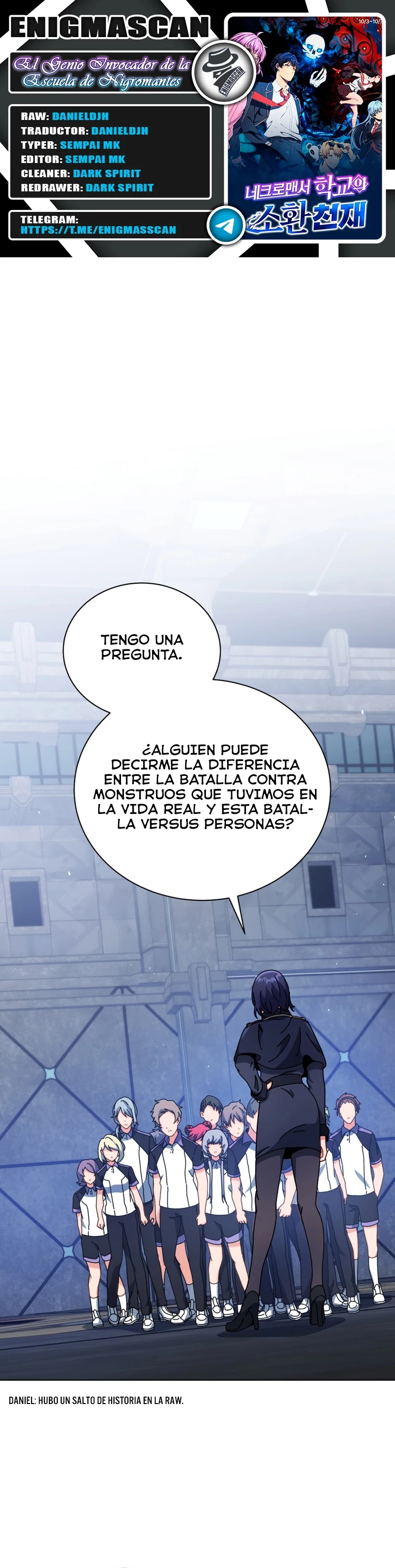 El Genio Invocador de la Escuela de Nigromantes > Capitulo 53 > Page 01
