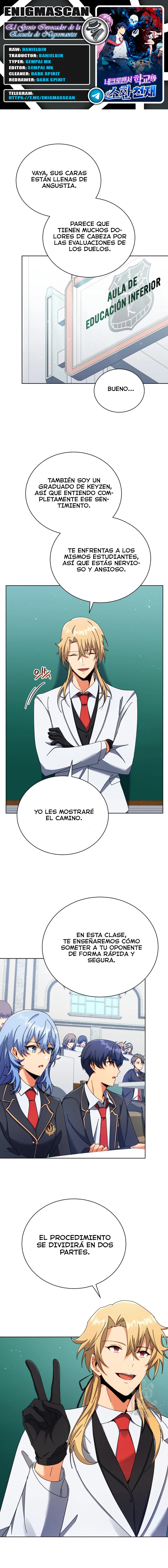 El Genio Invocador de la Escuela de Nigromantes > Capitulo 56 > Page 01