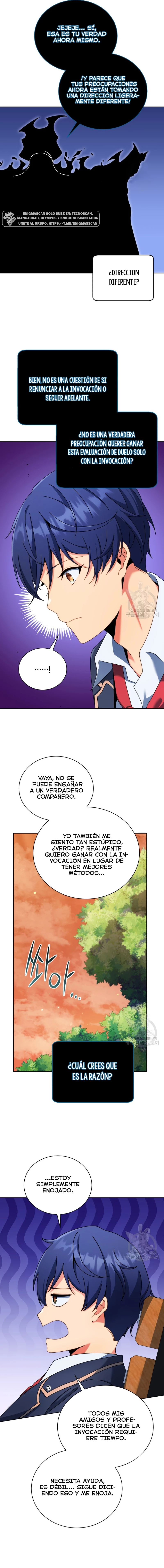 El Genio Invocador de la Escuela de Nigromantes > Capitulo 56 > Page 111