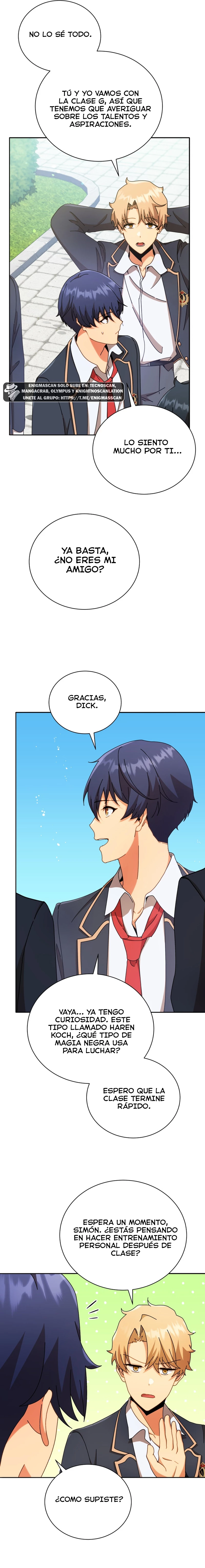 El Genio Invocador de la Escuela de Nigromantes > Capitulo 57 > Page 111