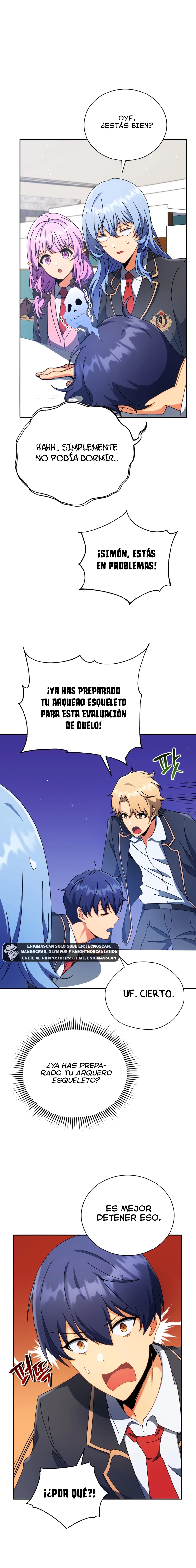 El Genio Invocador de la Escuela de Nigromantes > Capitulo 58 > Page 151