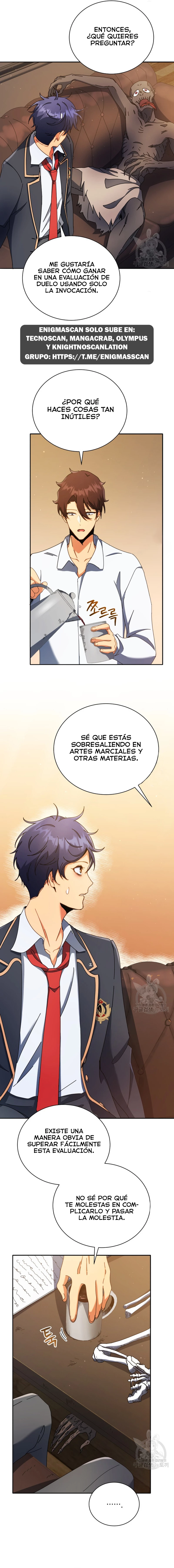 El Genio Invocador de la Escuela de Nigromantes > Capitulo 59 > Page 61