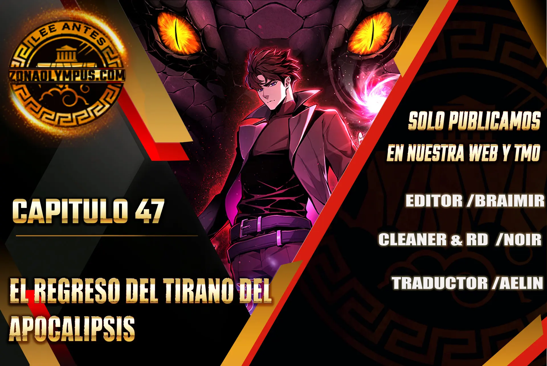 El Regreso del Tirano del Apocalipsis > Capitulo 47 > Page 01