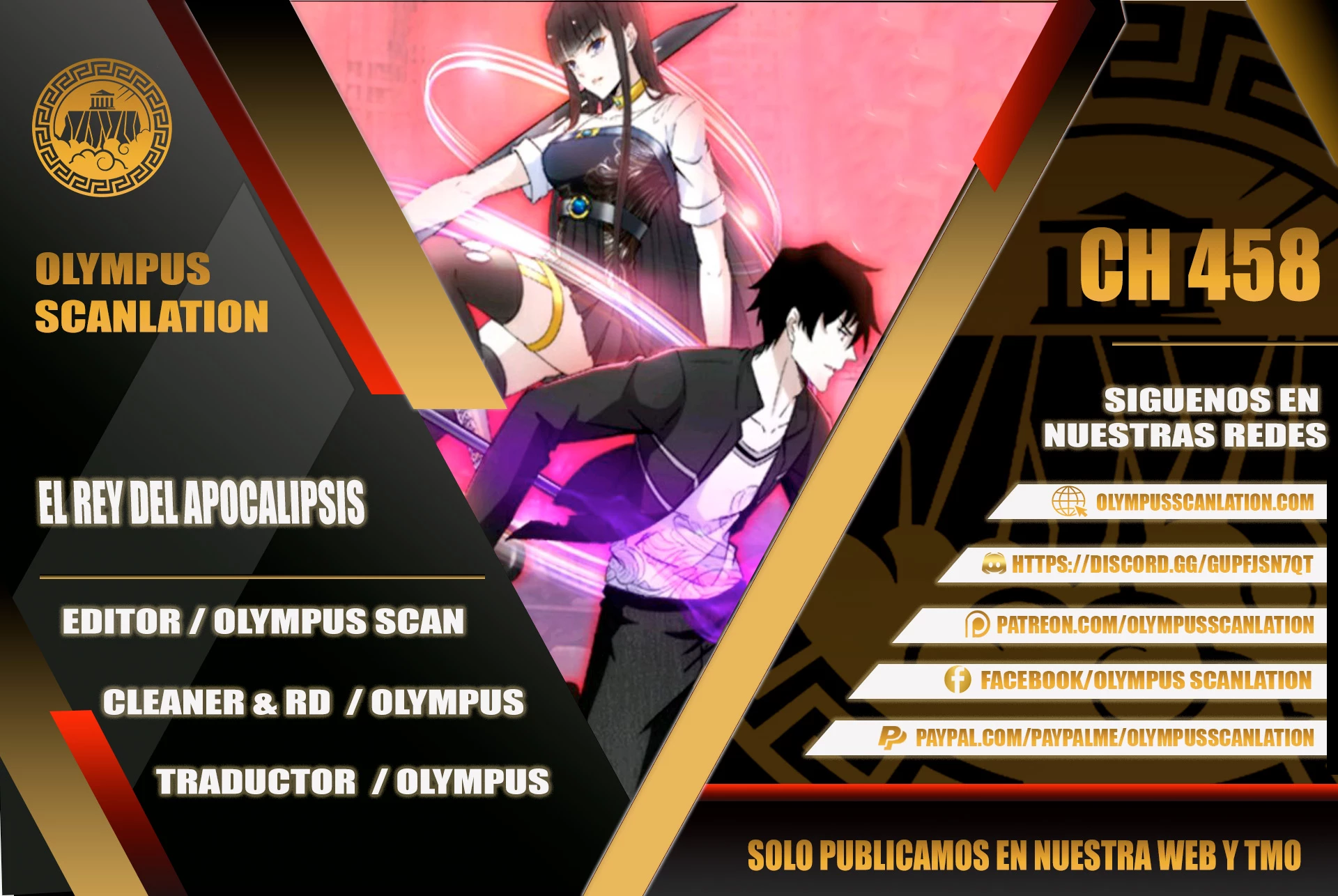 El rey del apocalipsis > Capitulo 458 > Page 01