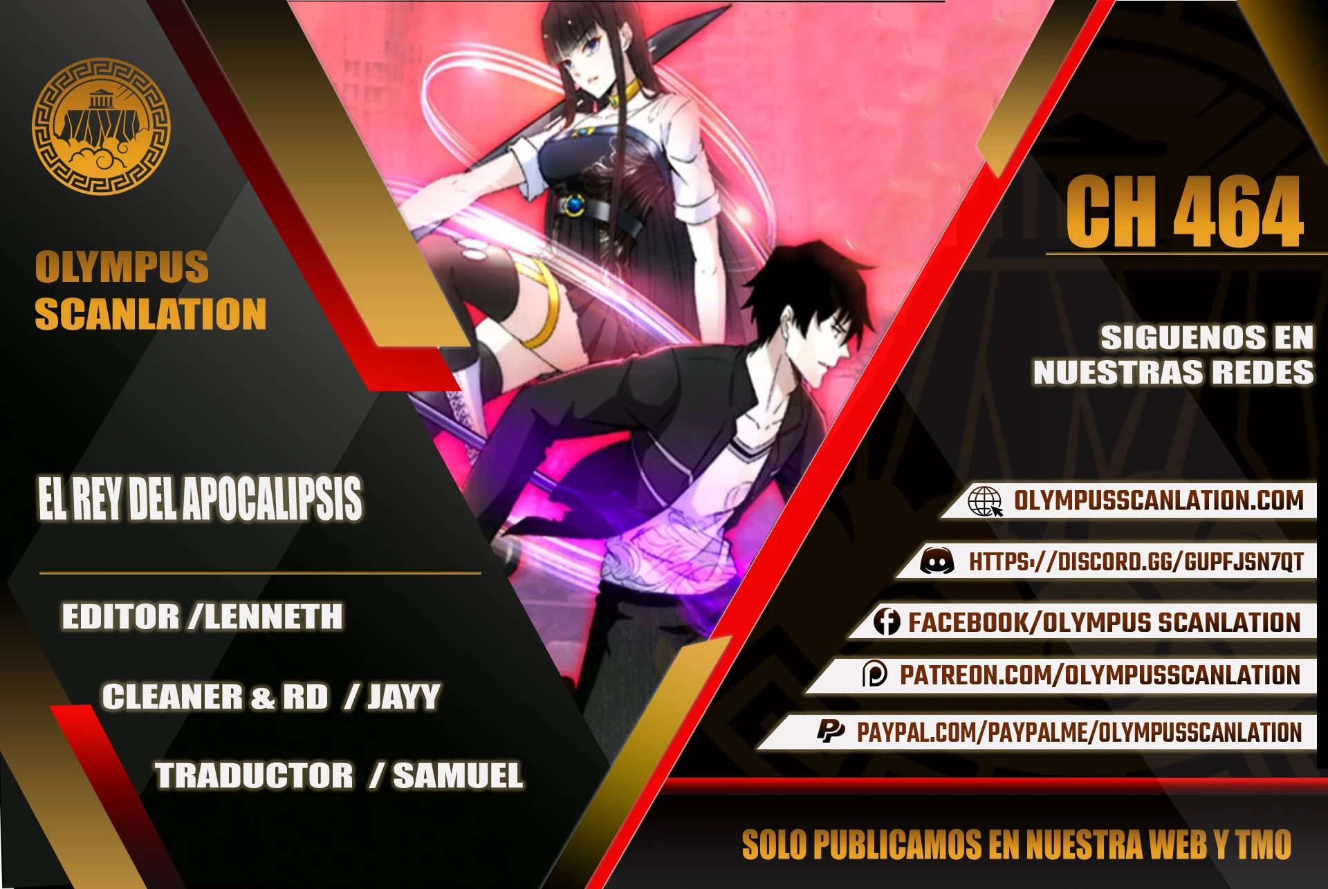 El rey del apocalipsis > Capitulo 464 > Page 01