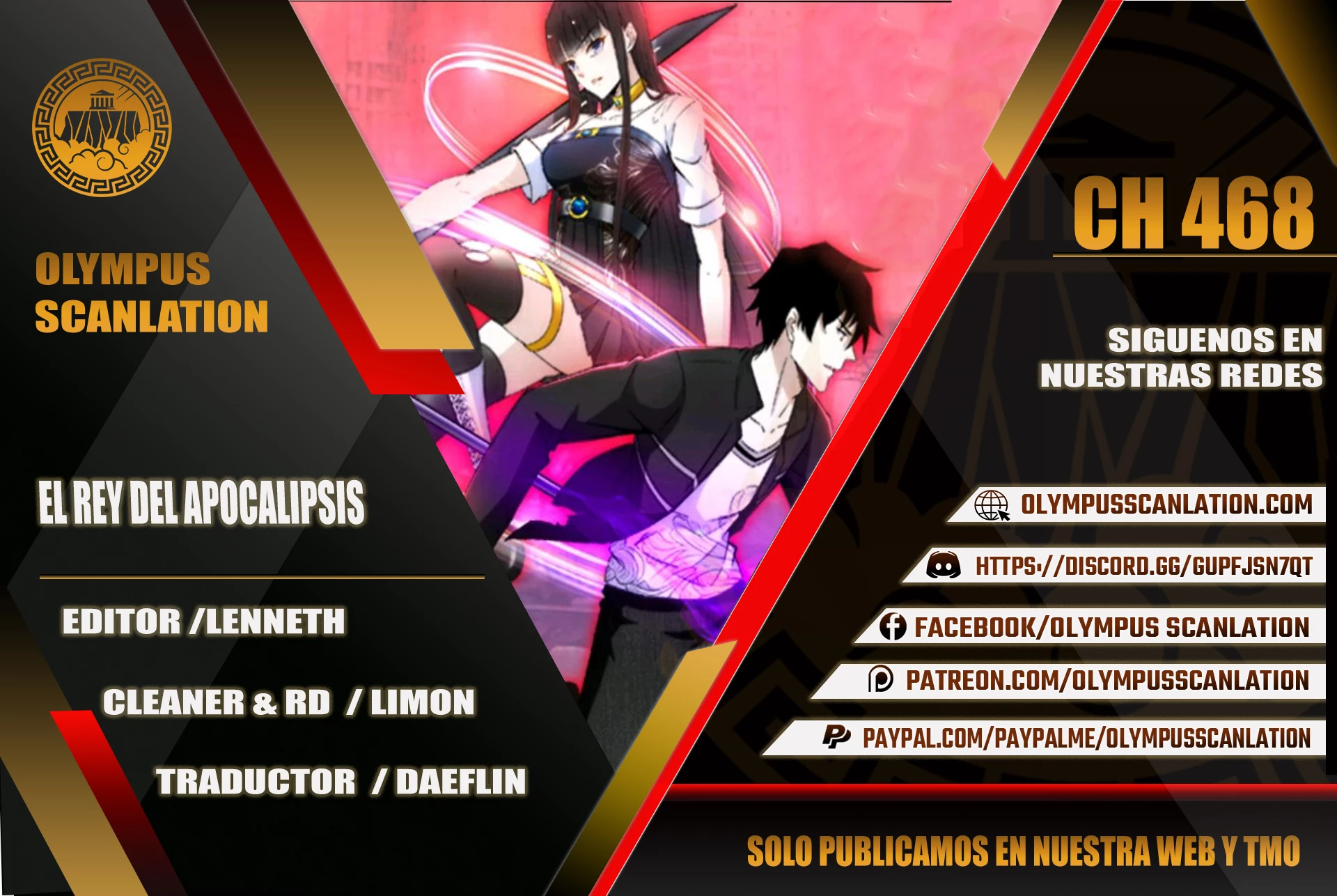 El rey del apocalipsis > Capitulo 468 > Page 01