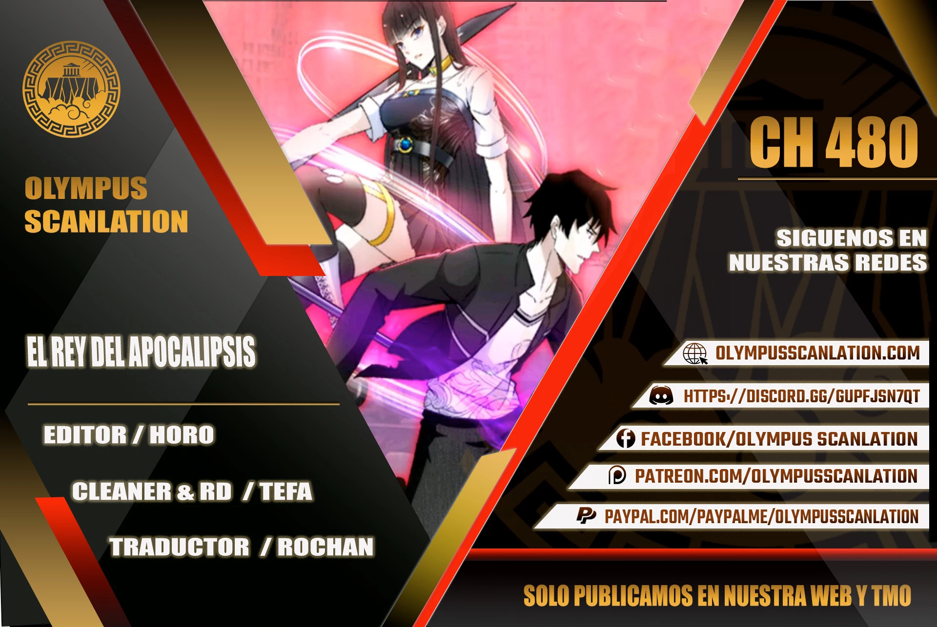 El rey del apocalipsis > Capitulo 480 > Page 01