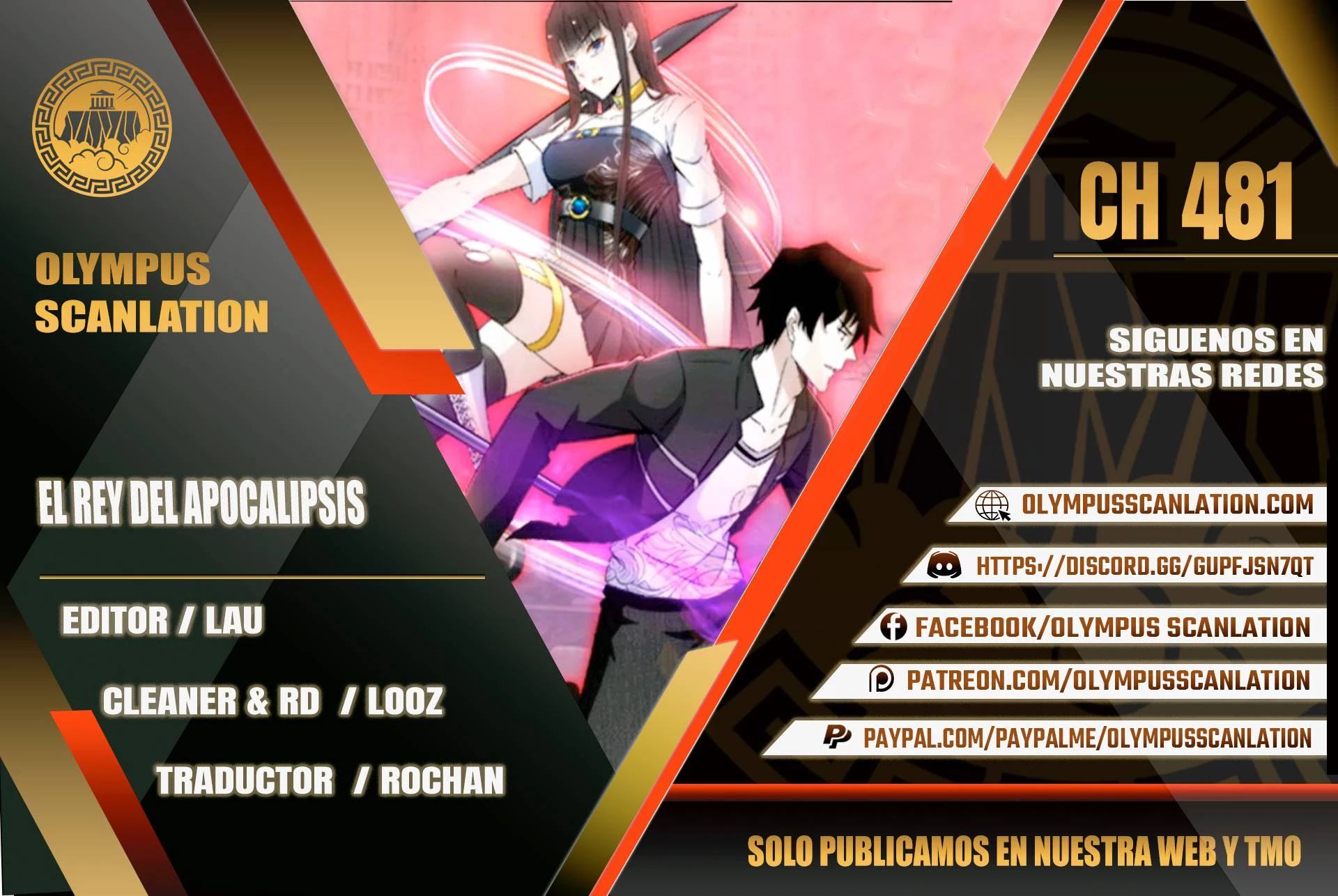 El rey del apocalipsis > Capitulo 481 > Page 01
