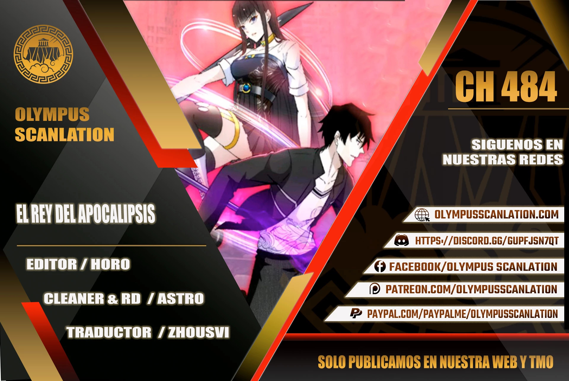 El rey del apocalipsis > Capitulo 484 > Page 01