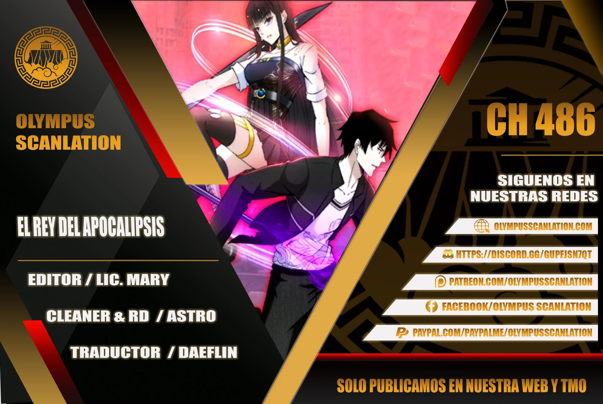 El rey del apocalipsis > Capitulo 486 > Page 01