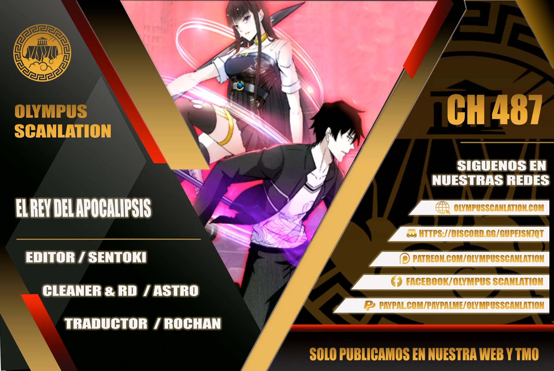 El rey del apocalipsis > Capitulo 487 > Page 01