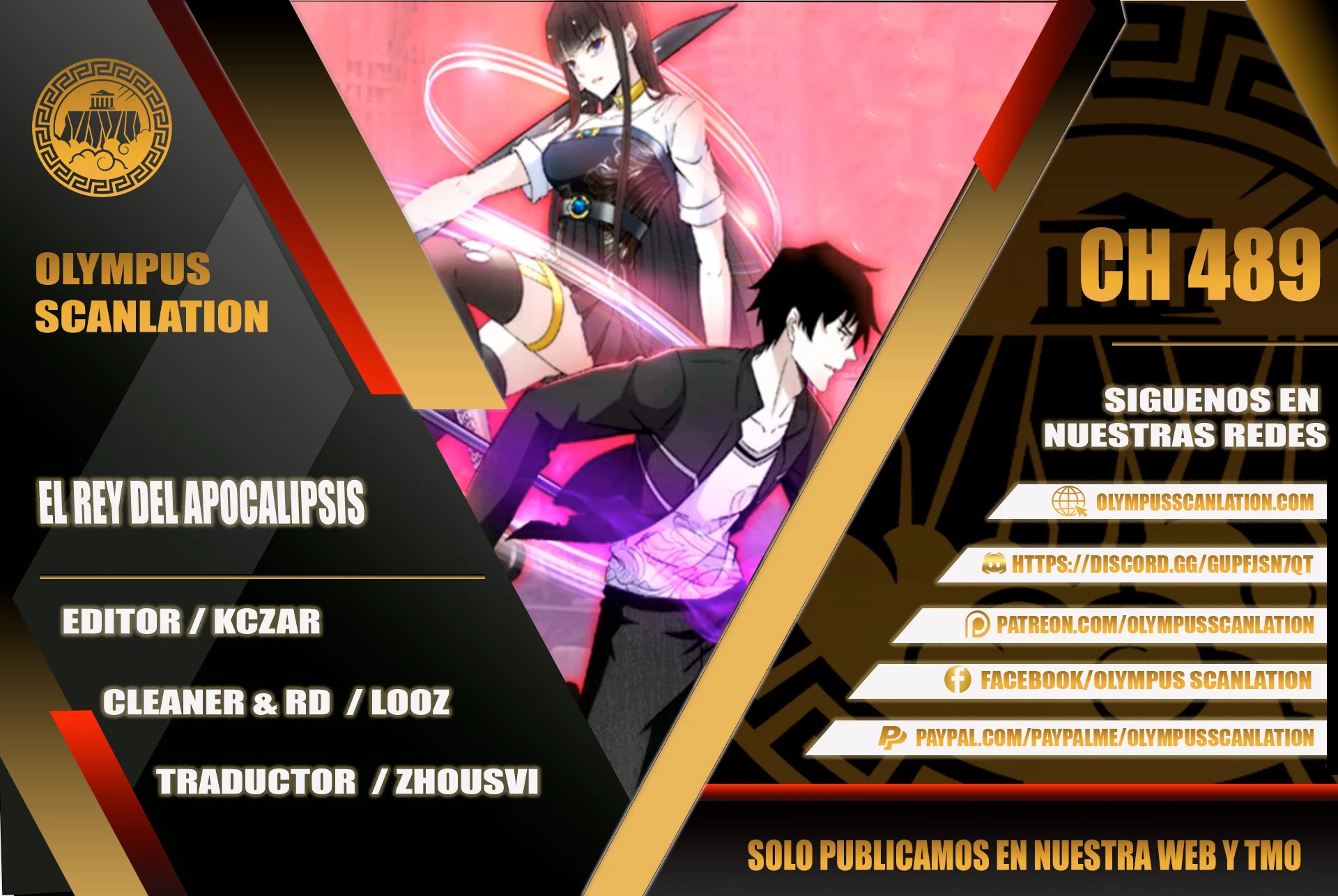 El rey del apocalipsis > Capitulo 489 > Page 01
