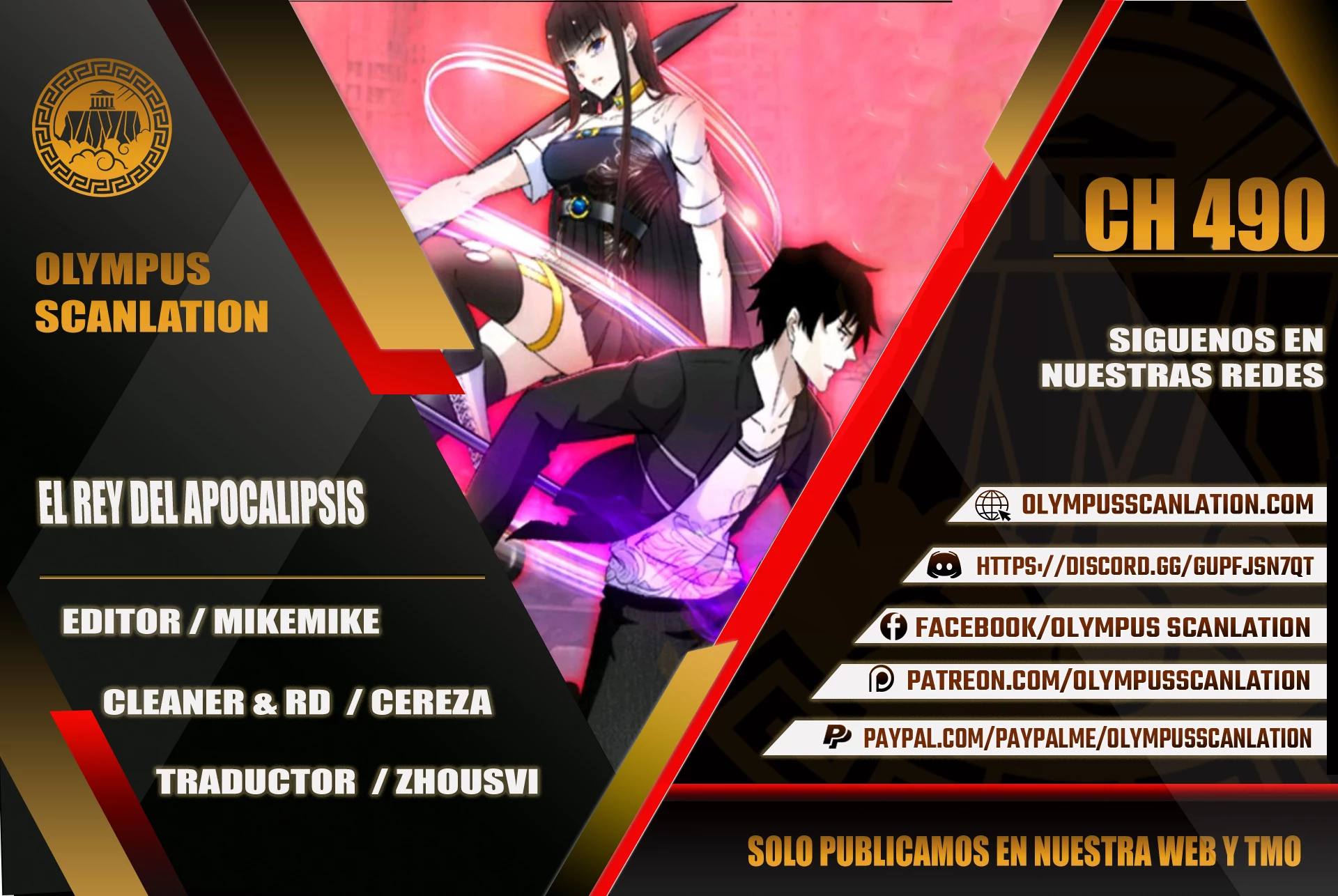 El rey del apocalipsis > Capitulo 490 > Page 01