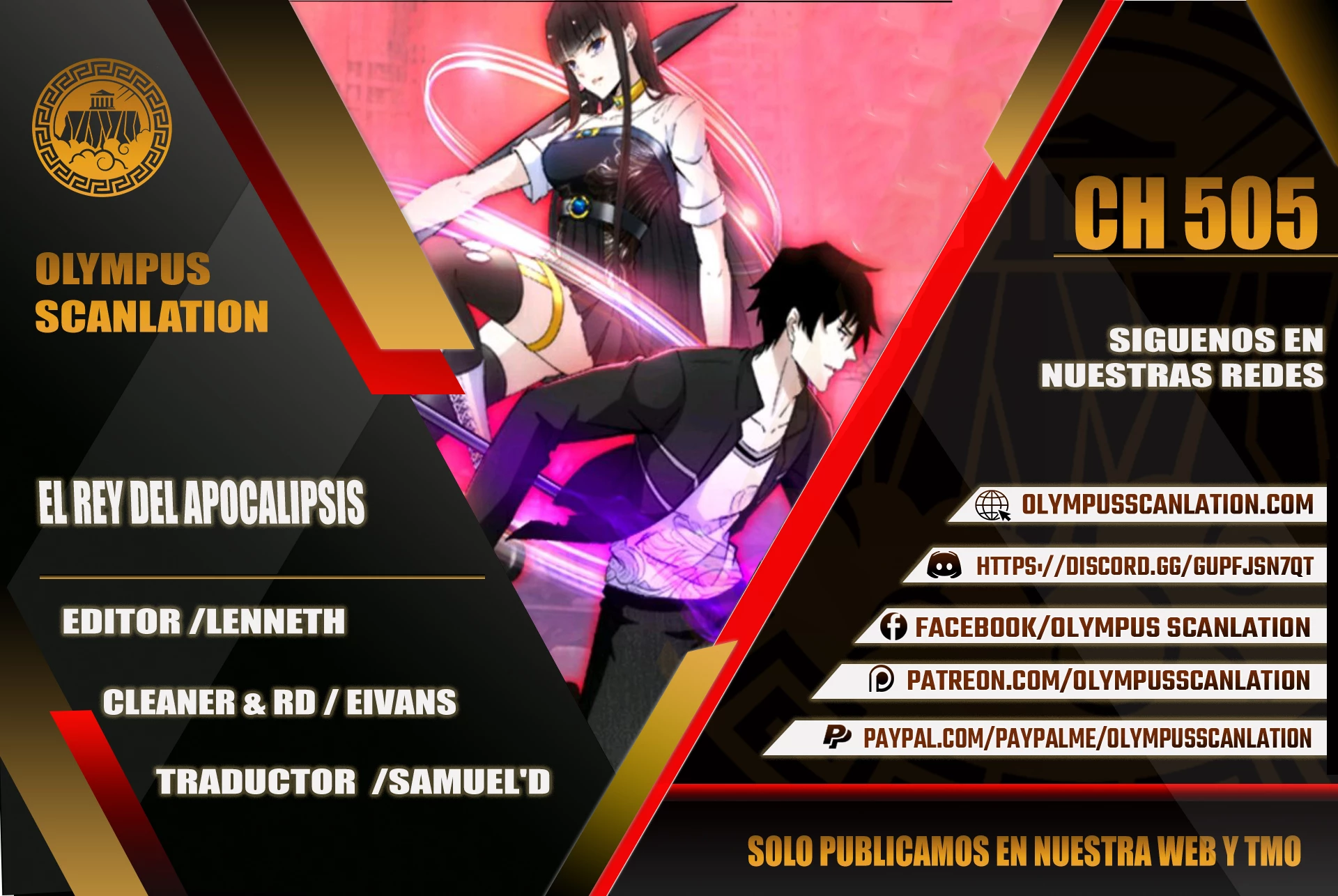 El rey del apocalipsis > Capitulo 505 > Page 01