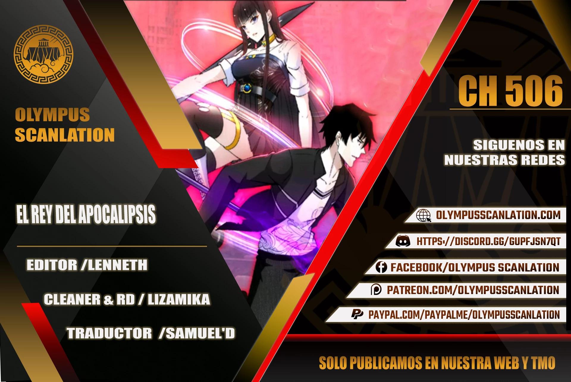 El rey del apocalipsis > Capitulo 506 > Page 01