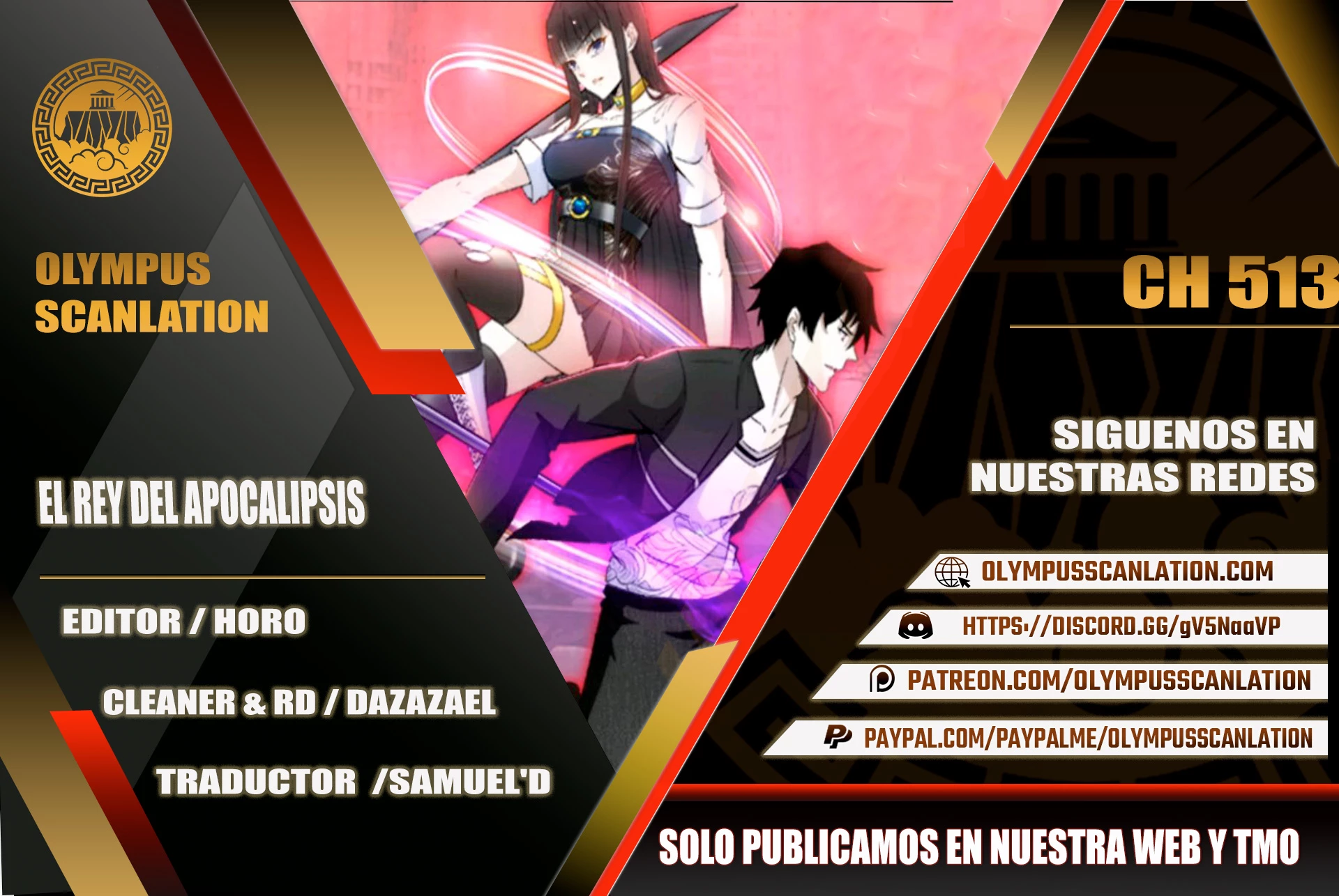 El rey del apocalipsis > Capitulo 513 > Page 01