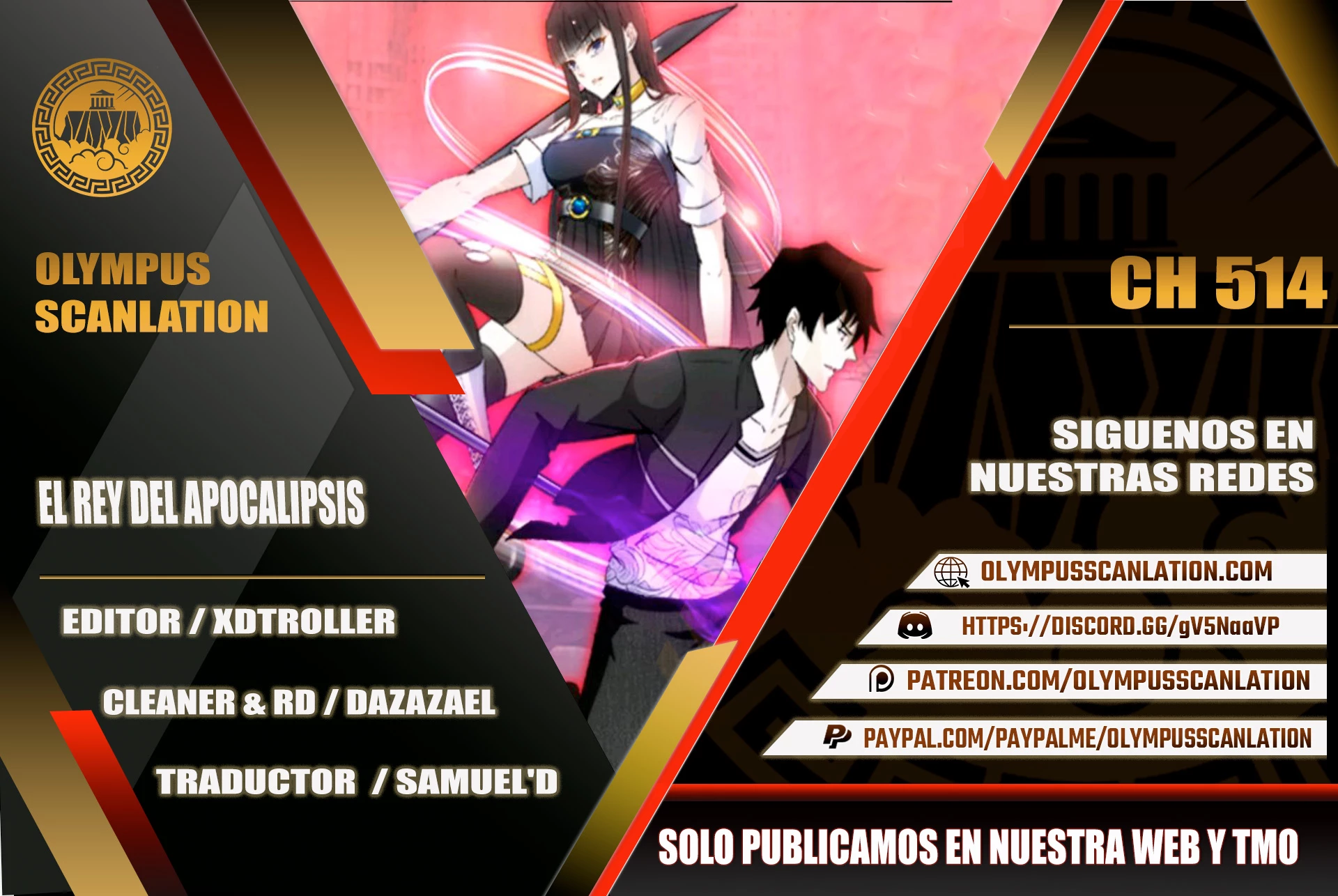 El rey del apocalipsis > Capitulo 514 > Page 01