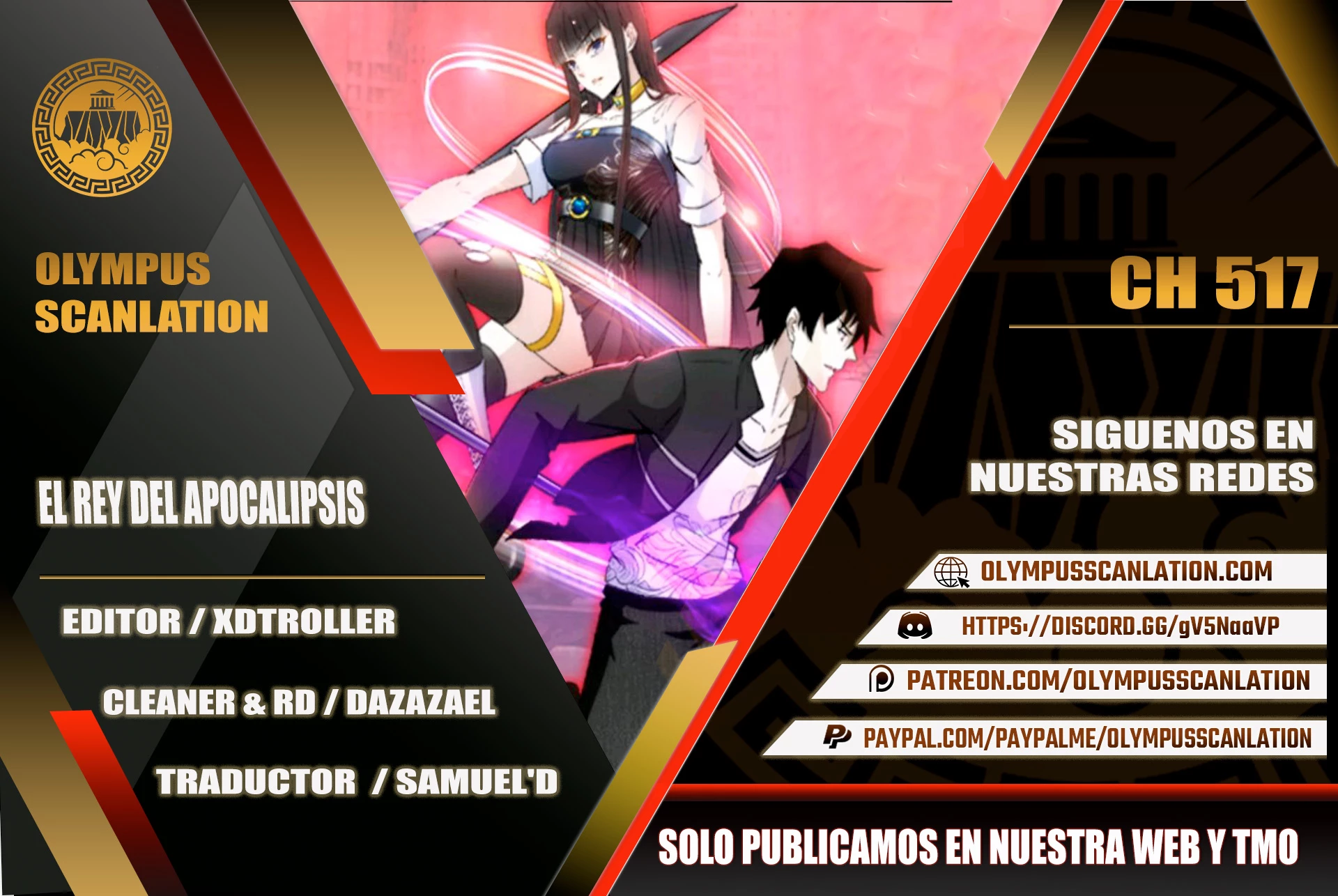 El rey del apocalipsis > Capitulo 517 > Page 01