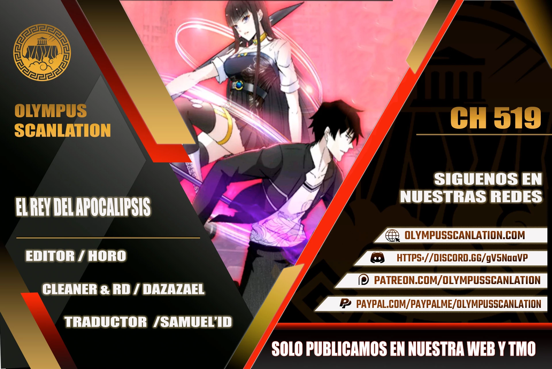 El rey del apocalipsis > Capitulo 519 > Page 01