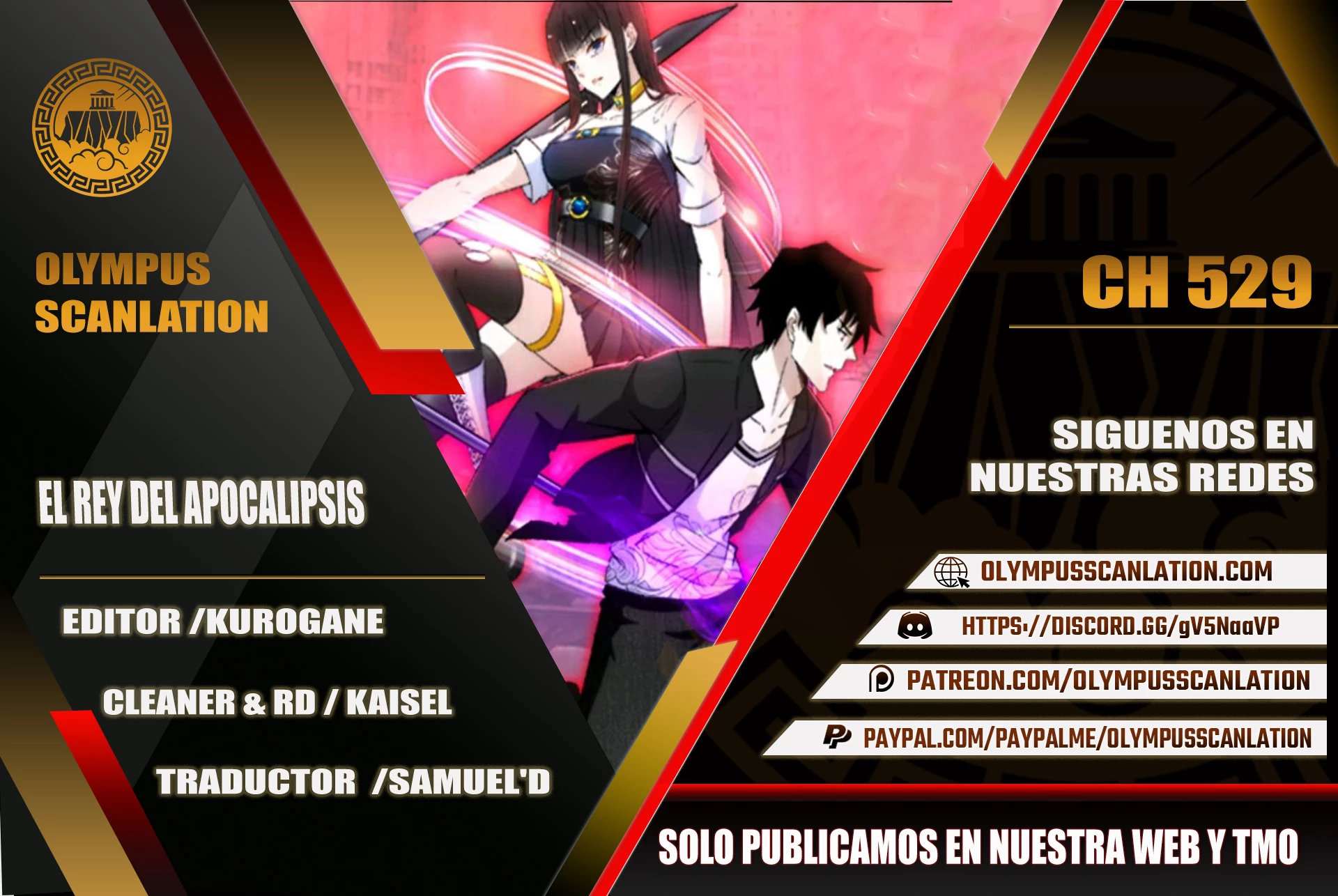 El rey del apocalipsis > Capitulo 529 > Page 01