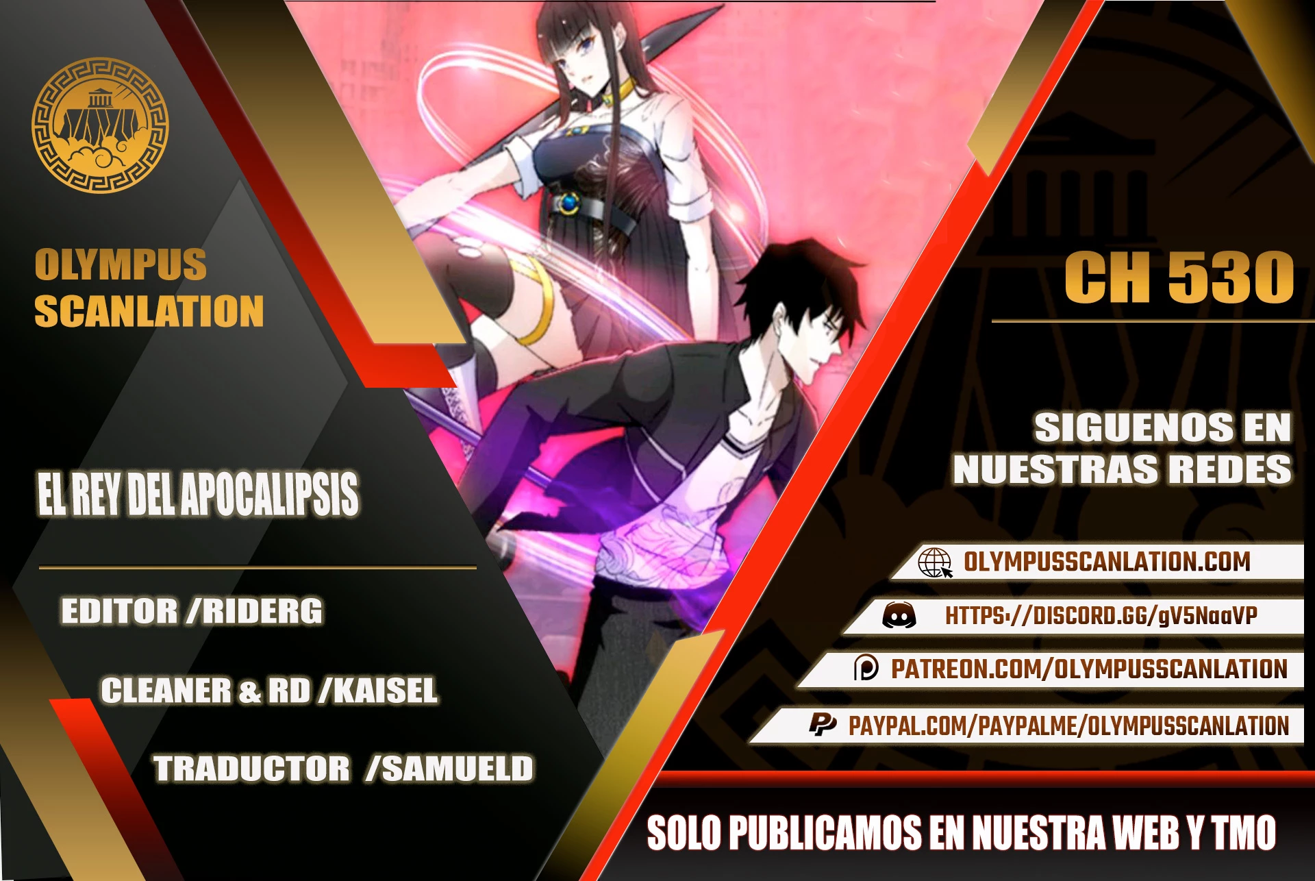 El rey del apocalipsis > Capitulo 530 > Page 01